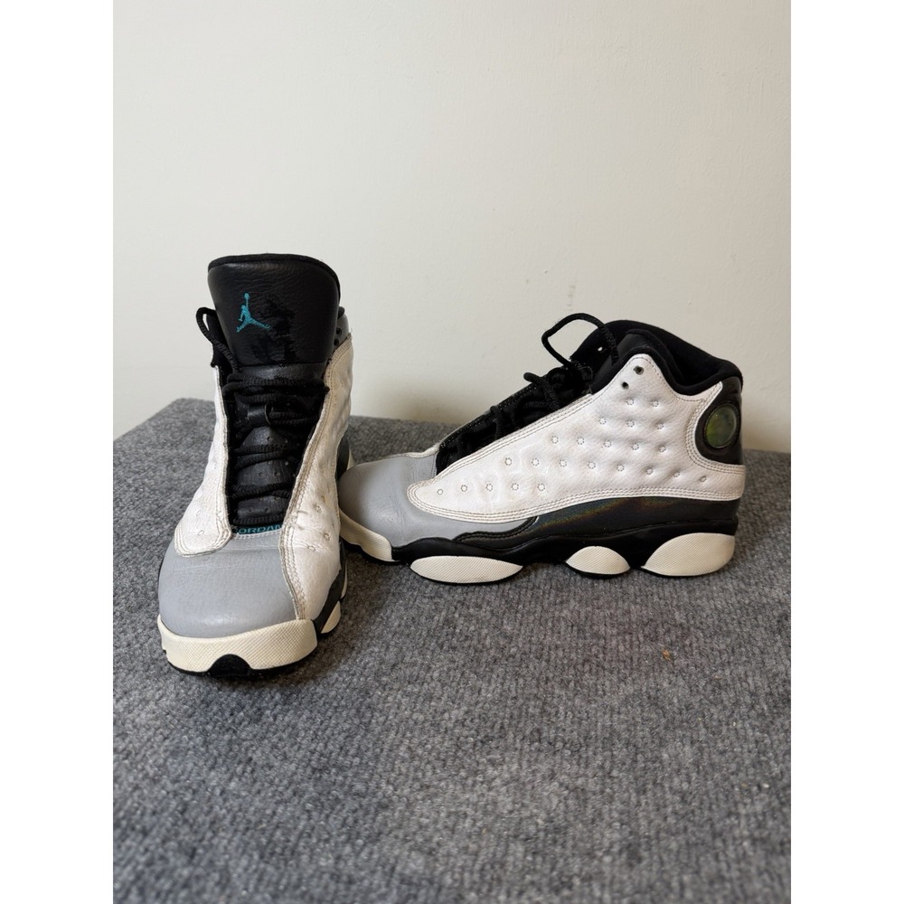 Jordan Air Jordan 13 Boys Mid Top Sneakers White/Black/Gray US 6.5Y